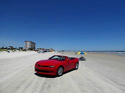 Daytona Beach - rijden op het strand